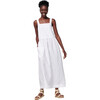 Women's Allegra Linen Dress, Oyster - Dresses - 1 - thumbnail