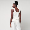 Women's Dream Cotton Gauze Tank, White - Shirts - 2