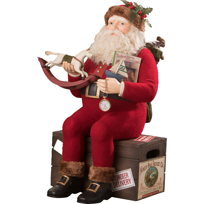 North Pole Freight Nast Santa