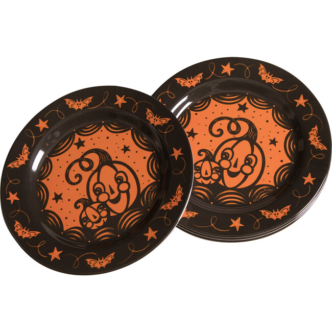 Johanna Parker Halloween Pumpkins Plates