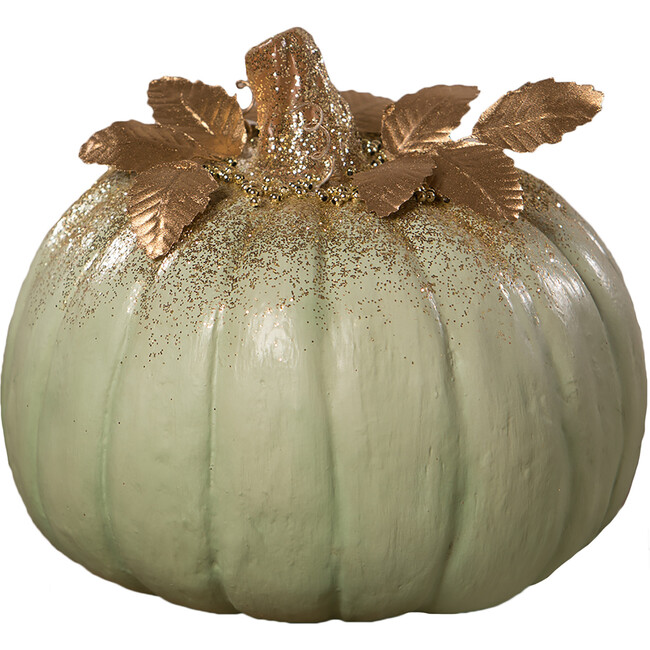 Elegant Green Pumpkin
