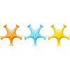 Ubbi Starfish Bath Toys, Multicolor - Bath Toys - 3 - thumbnail