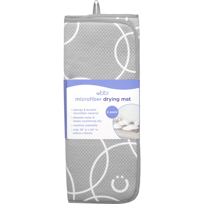 Ubbi Microfiber Drying Mat, 2-pack - Drying Racks - 1