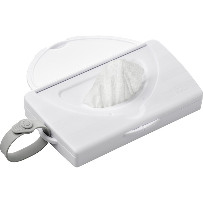 Ubbi On-The-Go Wipes Dispenser, White
