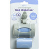 Ubbi On-The-Go Bag Dispenser,Gray - Stroller Accessories - 4 - thumbnail