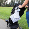 Ubbi On-The-Go Bag Dispenser,White - Stroller Accessories - 6