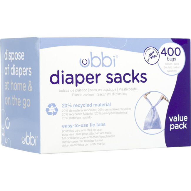 Ubbi Diaper Sacks, 400 count