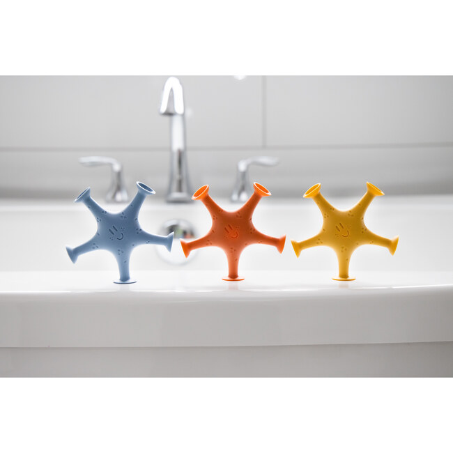Ubbi Starfish Bath Toys, Muted