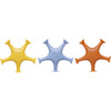 Ubbi Starfish Bath Toys, Muted - Bath Toys - 1 - thumbnail