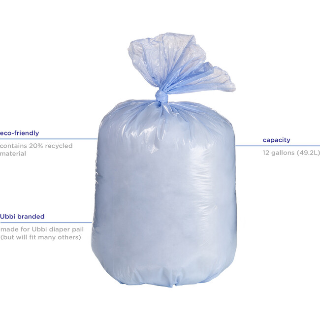 Ubbi Plastic Diaper Pail Bags, 3-pack - Bags - 3