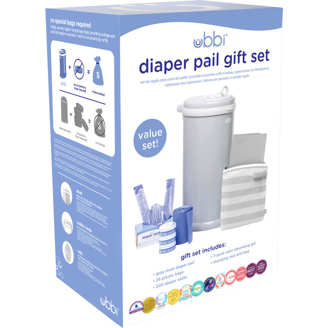 Ubbi Diaper Pail Gift Set