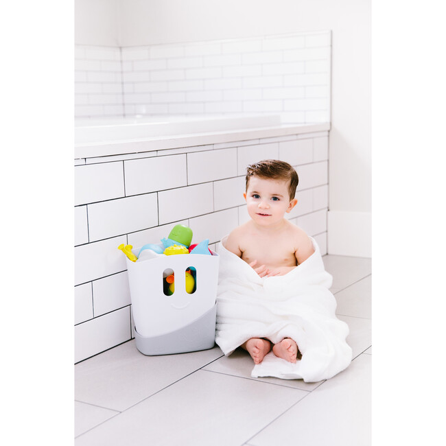 Ubbi Bath Toy Drying Bin, Gray - Baskets & Bins - 4