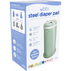 Ubbi Steel Diaper Pail, Sage - Diaper Pails - 3