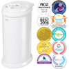 Ubbi Steel Diaper Pail, White - Diaper Pails - 2