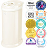 Ubbi Steel Diaper Pail, Ivory - Diaper Pails - 2