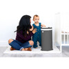 Ubbi Steel Diaper Pail, Slate - Diaper Pails - 7