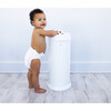 Ubbi Steel Diaper Pail, White - Diaper Pails - 8