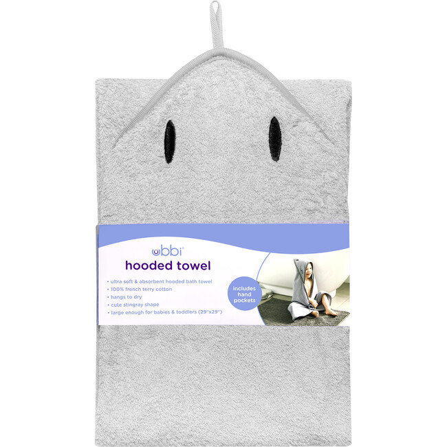 Ubbi Hooded Towel - Bath Towels - 6