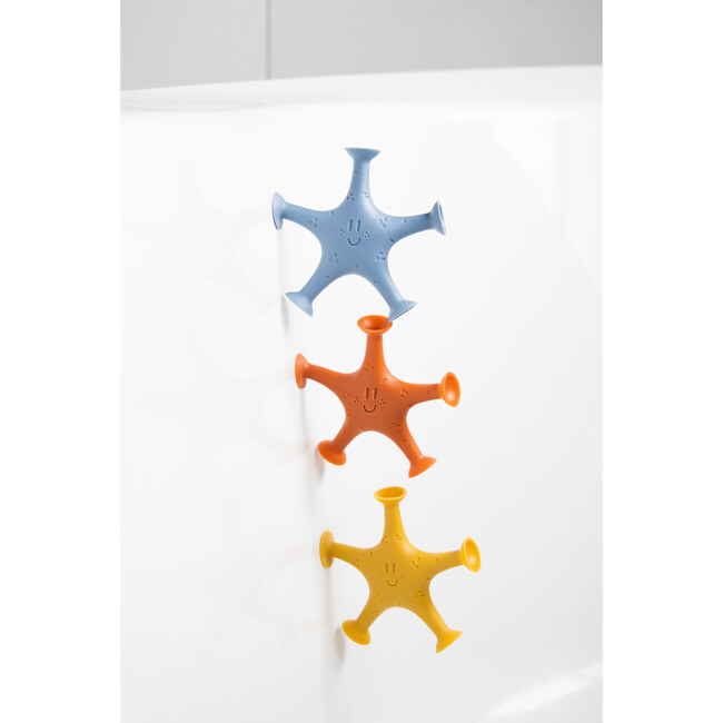 Ubbi Starfish Bath Toys, Muted - Bath Toys - 7