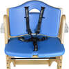 Beyond Junior Wooden High Chair, Natural Blueberry - Highchairs - 3