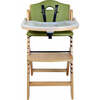 Beyond Junior Wooden High Chair, Natural Olive - Highchairs - 3 - thumbnail