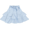 Lyon Skirt, Blue - Skirts - 1 - thumbnail