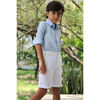 Linen Boy Shorts, White - Shorts - 2