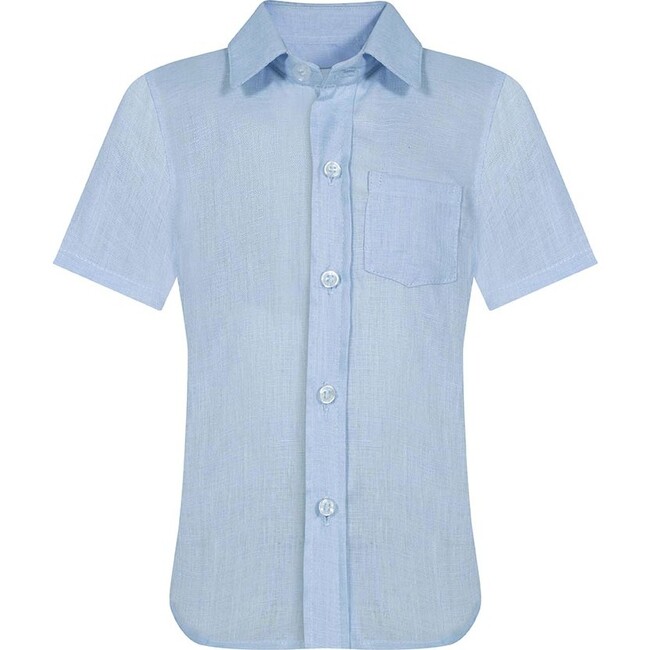 Avignon Short Sleeve Shirt, Blue