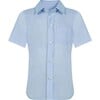 Avignon Short Sleeve Shirt, Blue - Shirts - 1 - thumbnail