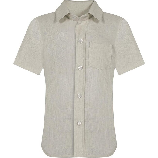 Avignon Short Sleeve Shirt, Oatmeal