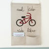 Wall Pocket Hanger, Cool Kids Ride Bikes - Storage - 3