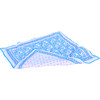 Baby Blanket, Cornflower Blue & Soft Pink - Blankets - 1 - thumbnail