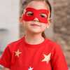 Super Hero Mask, Red - Costume Accessories - 2 - thumbnail