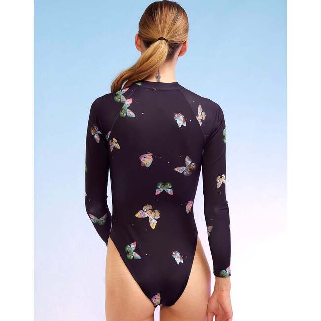 Women's Sunny Surfsuit, Black - One Pieces - 3