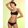 Women's Butterfly Wings Bikini Top, Black - Two Pieces - 5