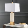 Rozella Table Lamp, Alabaster - Lighting - 3