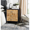 Paolo Burlwood End Table, Natural - Nightstands - 3