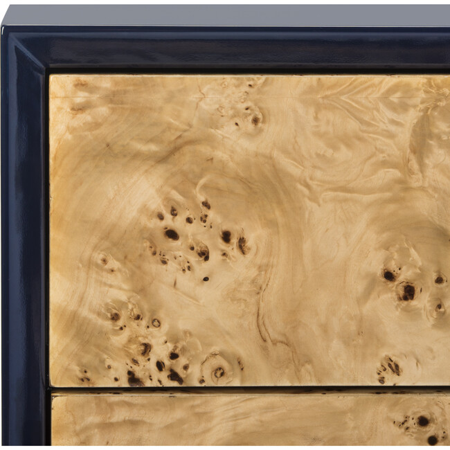Paolo Burlwood End Table, Natural - Nightstands - 5