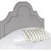 Kerstin Arched Headboard, Arctic Grey - Beds - 1 - thumbnail