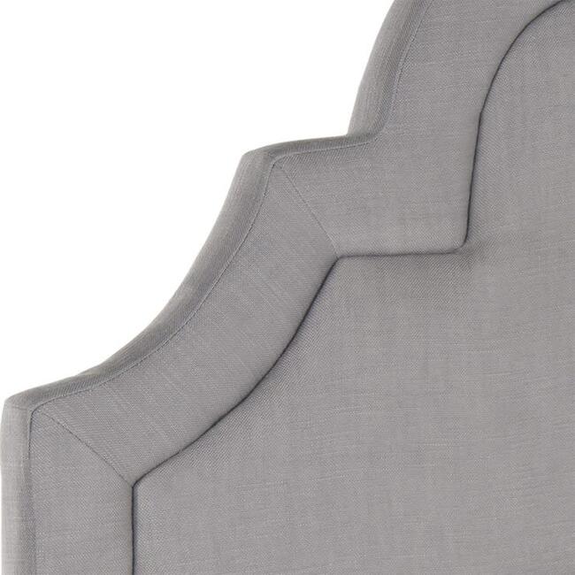 Kerstin Arched Headboard, Arctic Grey - Beds - 2