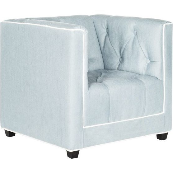 Tufted Mini Club Chair, Blue - Accent Seating - 3