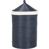 Wellington Rattan Lined Storage Hamper, Navy - Storage - 3