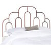 Paloma Metal Retro Headboard, Bronze - Beds - 1 - thumbnail