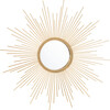 Nahla Sunburst Mirror, Gold - Mirrors - 1 - thumbnail