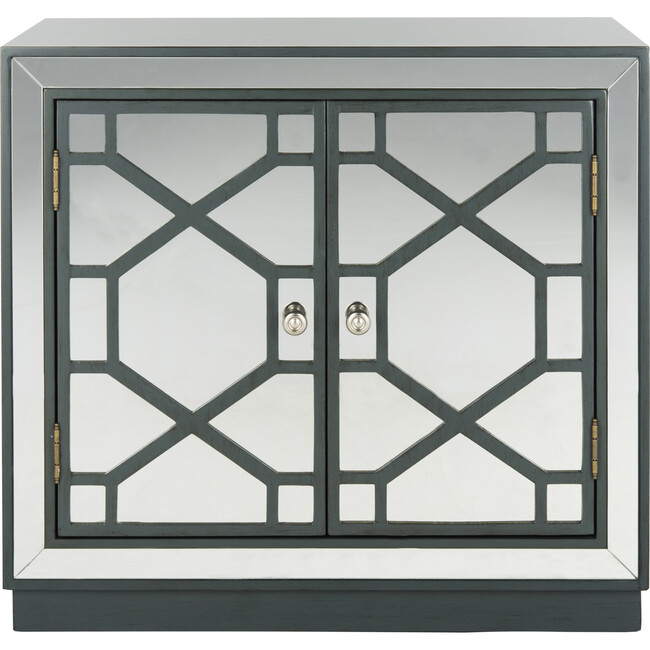 Juniper 2-Door Chest, Steel Teal - Dressers - 1