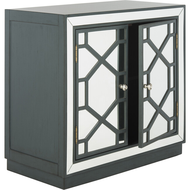 Juniper 2-Door Chest, Steel Teal - Dressers - 2