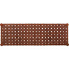 Amalia Leather Weave Bench, Cognac - Kids Seating - 6