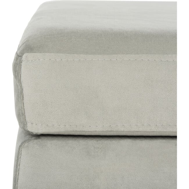 Giovanna Square Bench, Grey - Accent Seating - 4