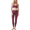 Women's Surya Yoga Bra, Plum - Bras - 1 - thumbnail