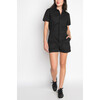 Women's Metro Romper, Black - Rompers - 4